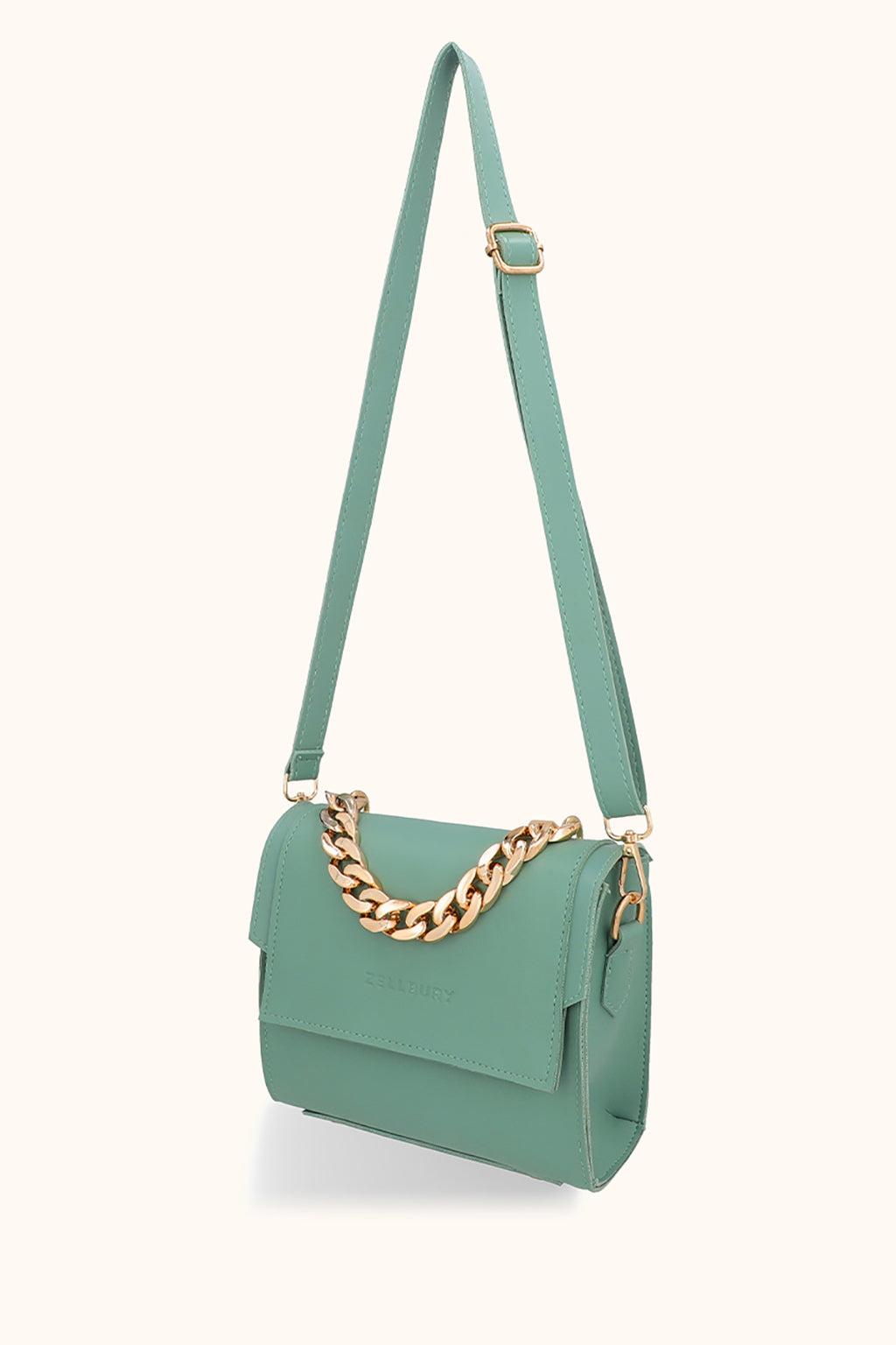 Cross-Body Bags - E144 - Mint Green