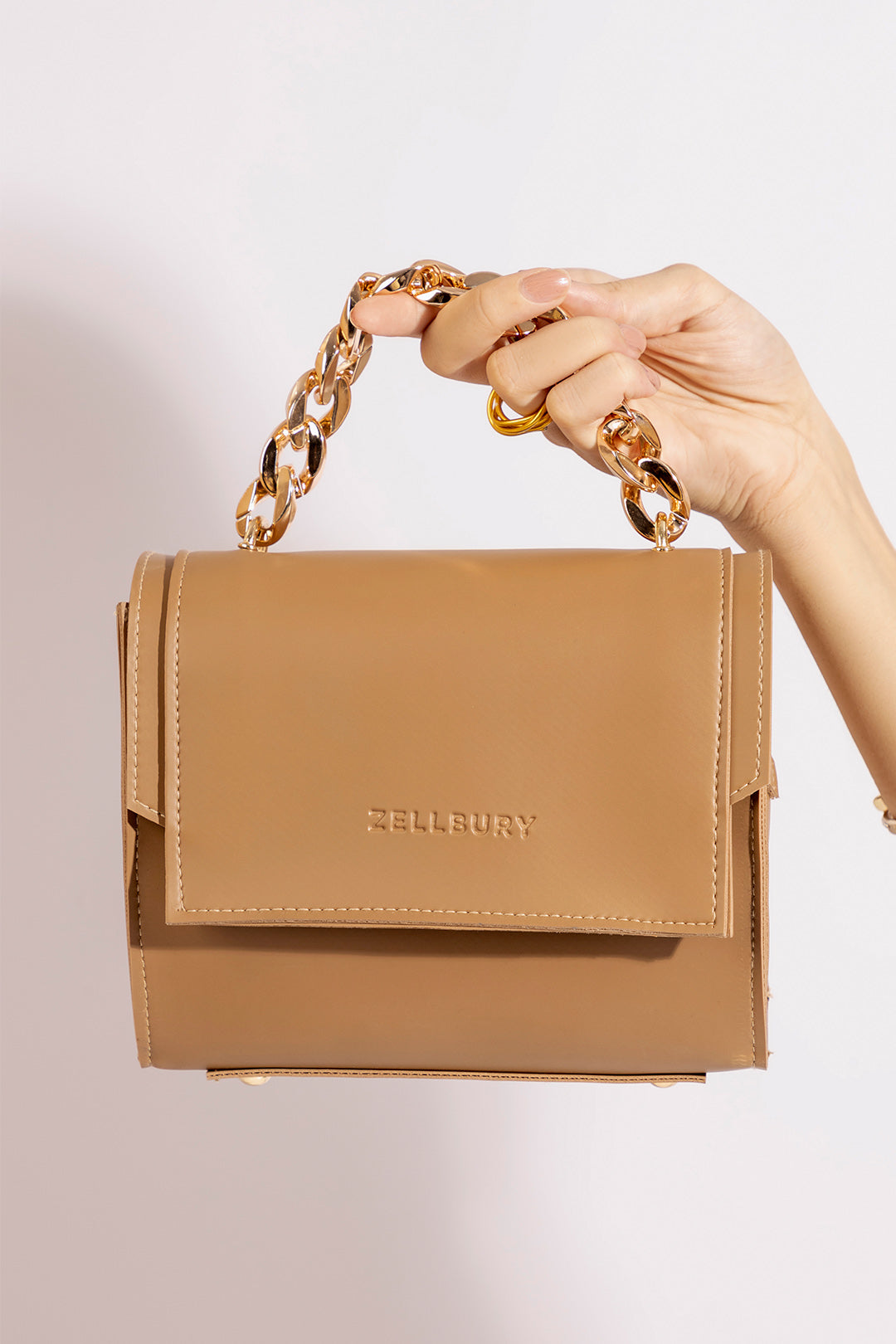 Cross-Body Bag - E144|Beige