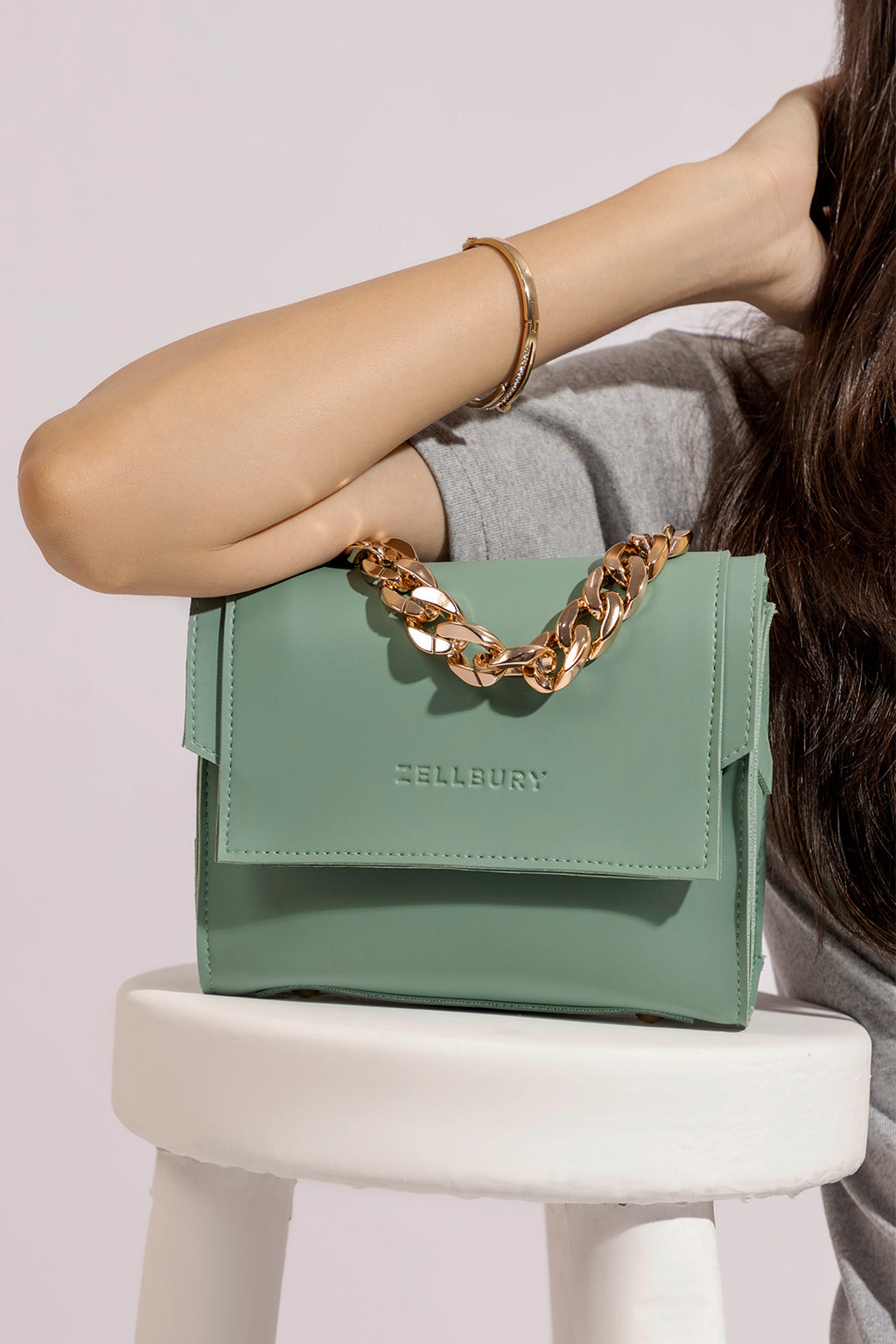 Cross-Body Bag - E144|Beige