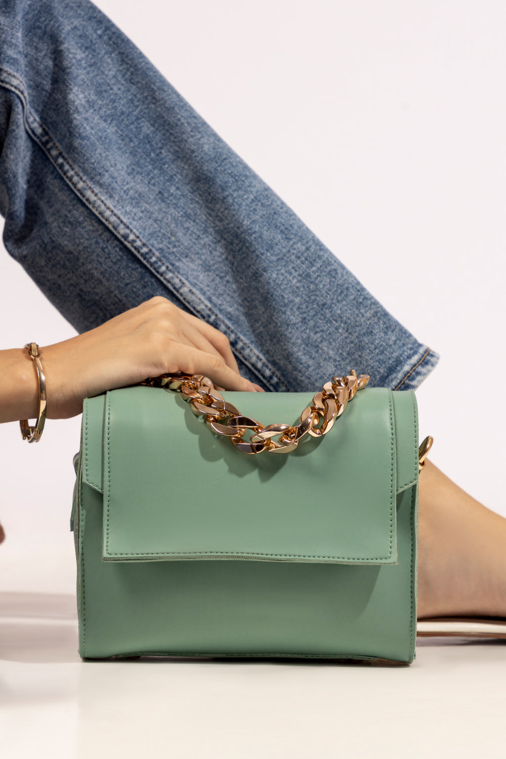 Cross-Body Bag - E144|Beige