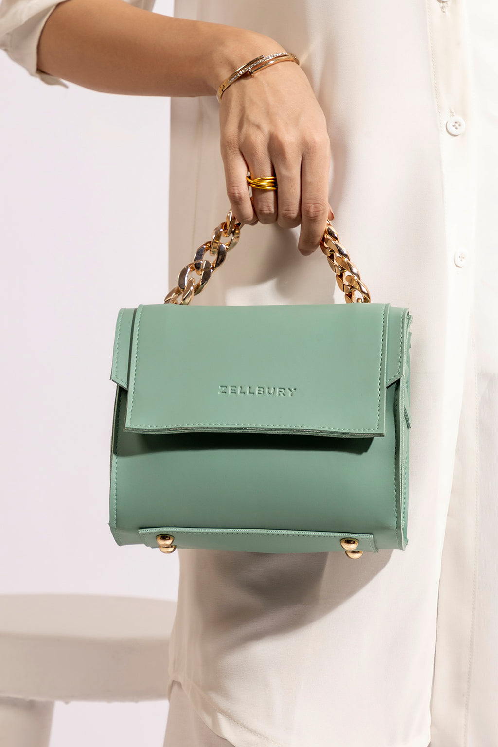 Cross-Body Bag - E144|Beige