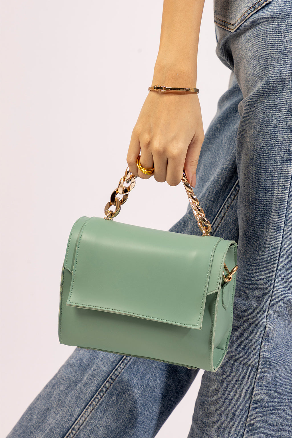 Cross-Body Bag - E144|Beige