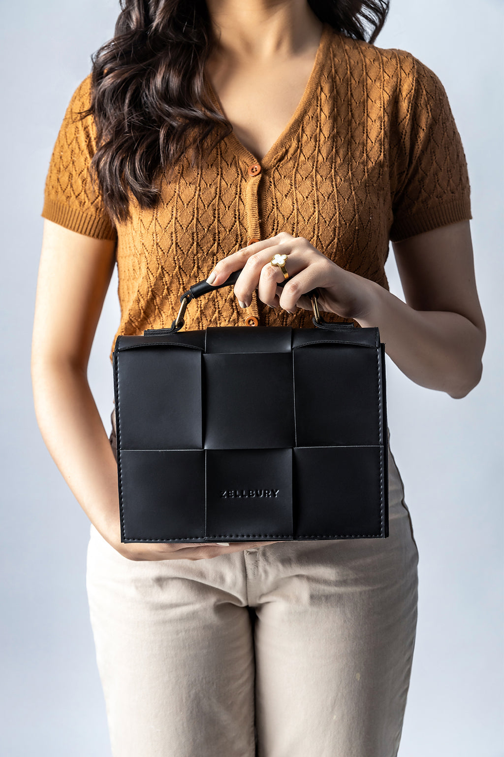 Cross-Body Bag - E160|Mustard
