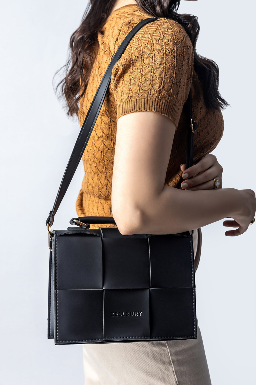 Cross-Body Bag - E160|Mustard