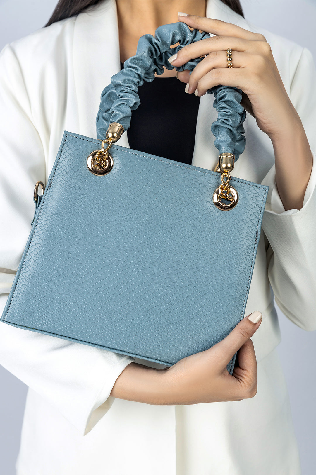 Cross-Body Bag - E163|Sky Blue