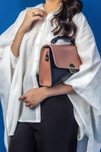 Cross-Body Bag - E170|Beige