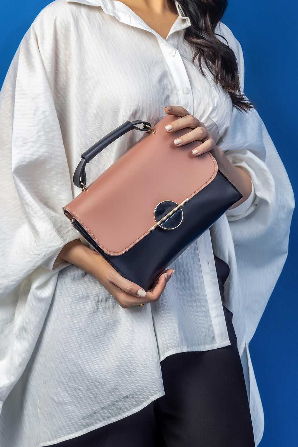 Cross-Body Bag - E170|Beige