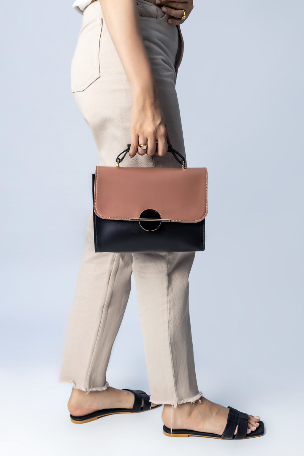 Cross-Body Bag - E170|Beige