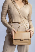 Cross-Body Bag - E181|Mustard