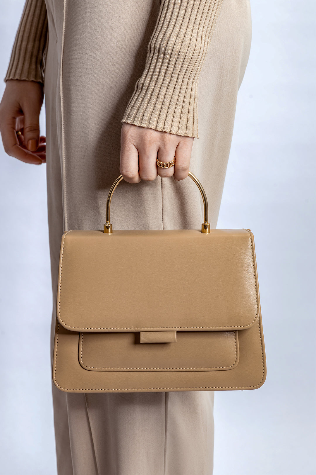 Cross-Body Bag - E181|Mustard