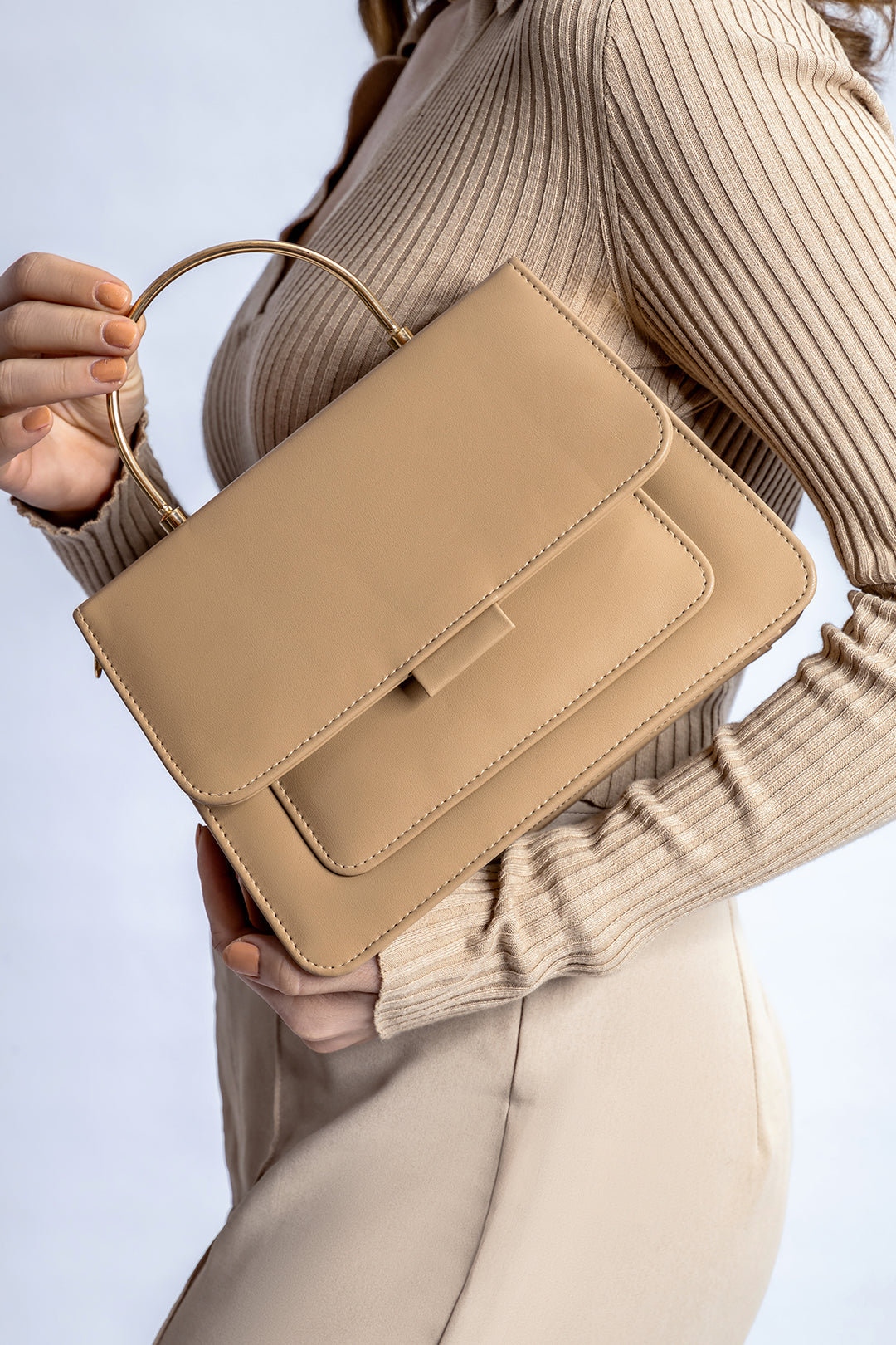 Cross-Body Bag - E181|Mustard
