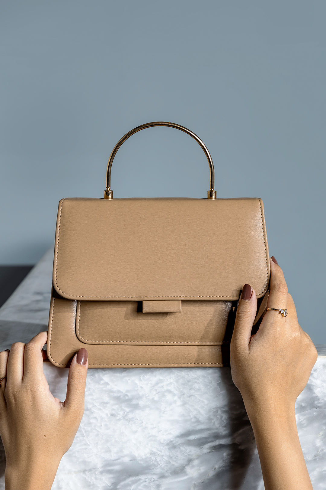 Cross-Body Bag - E181|Mustard