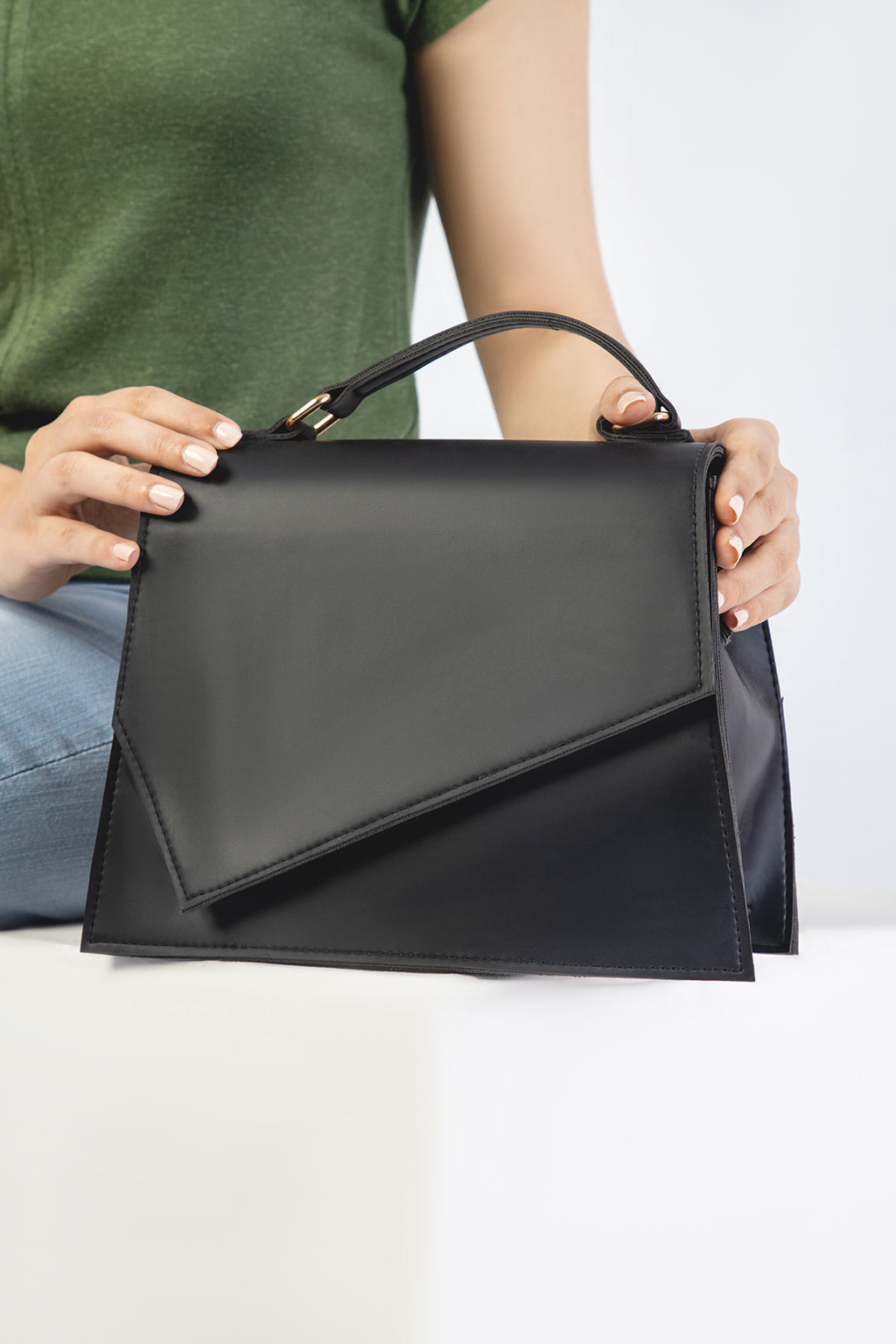 Cross-Body Bag - E186|Beige