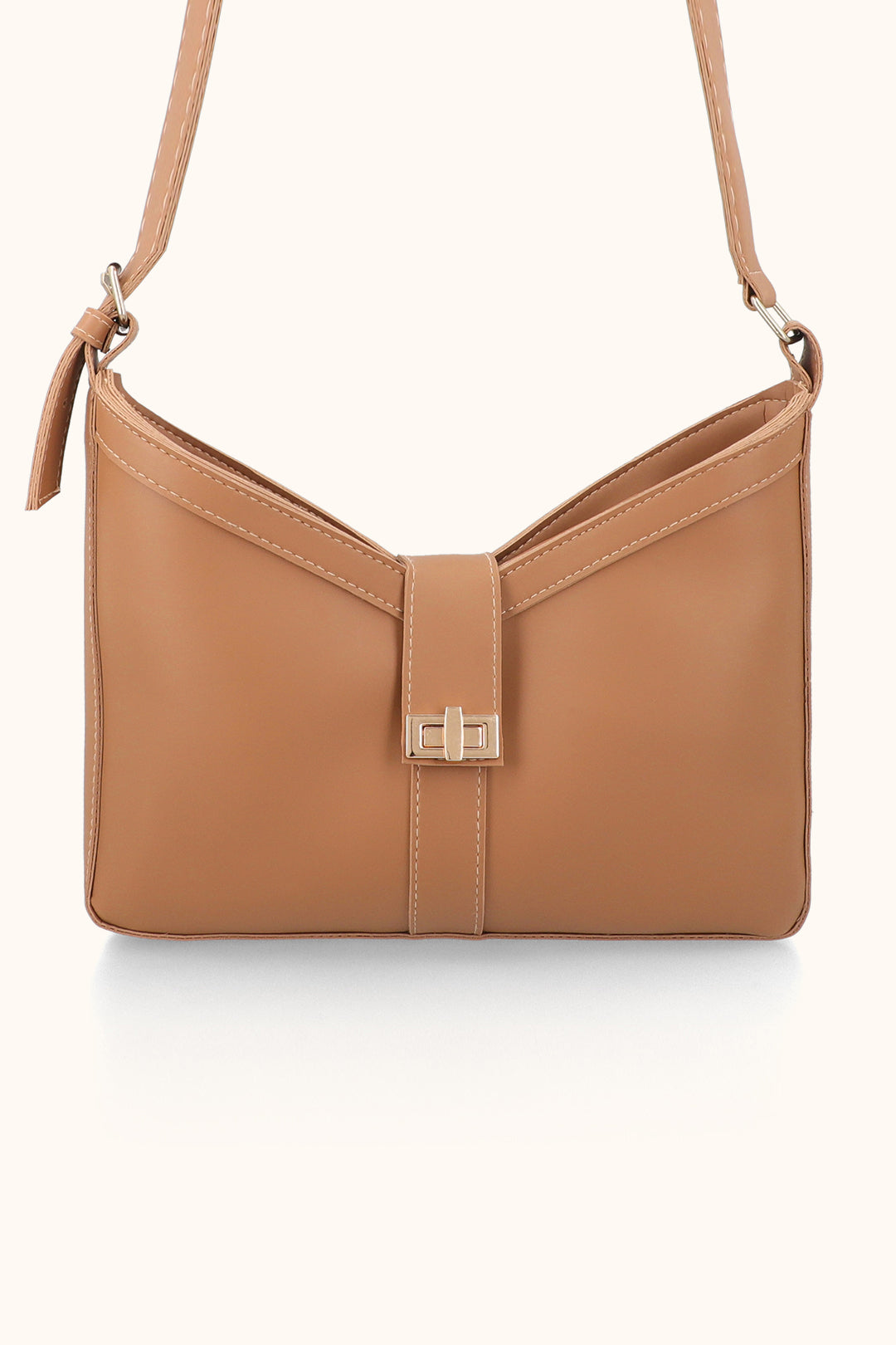 Cross-Body Bag - E188|Beige