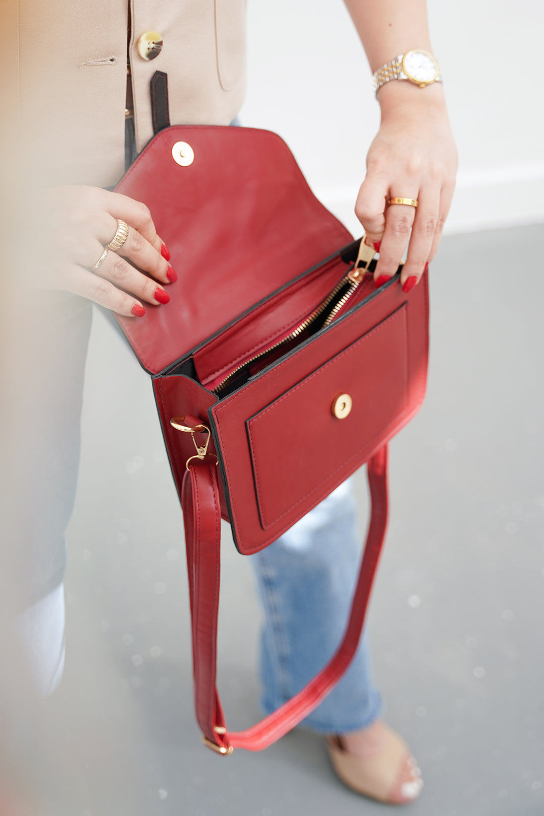 Cross-Body Bag - E190|Black