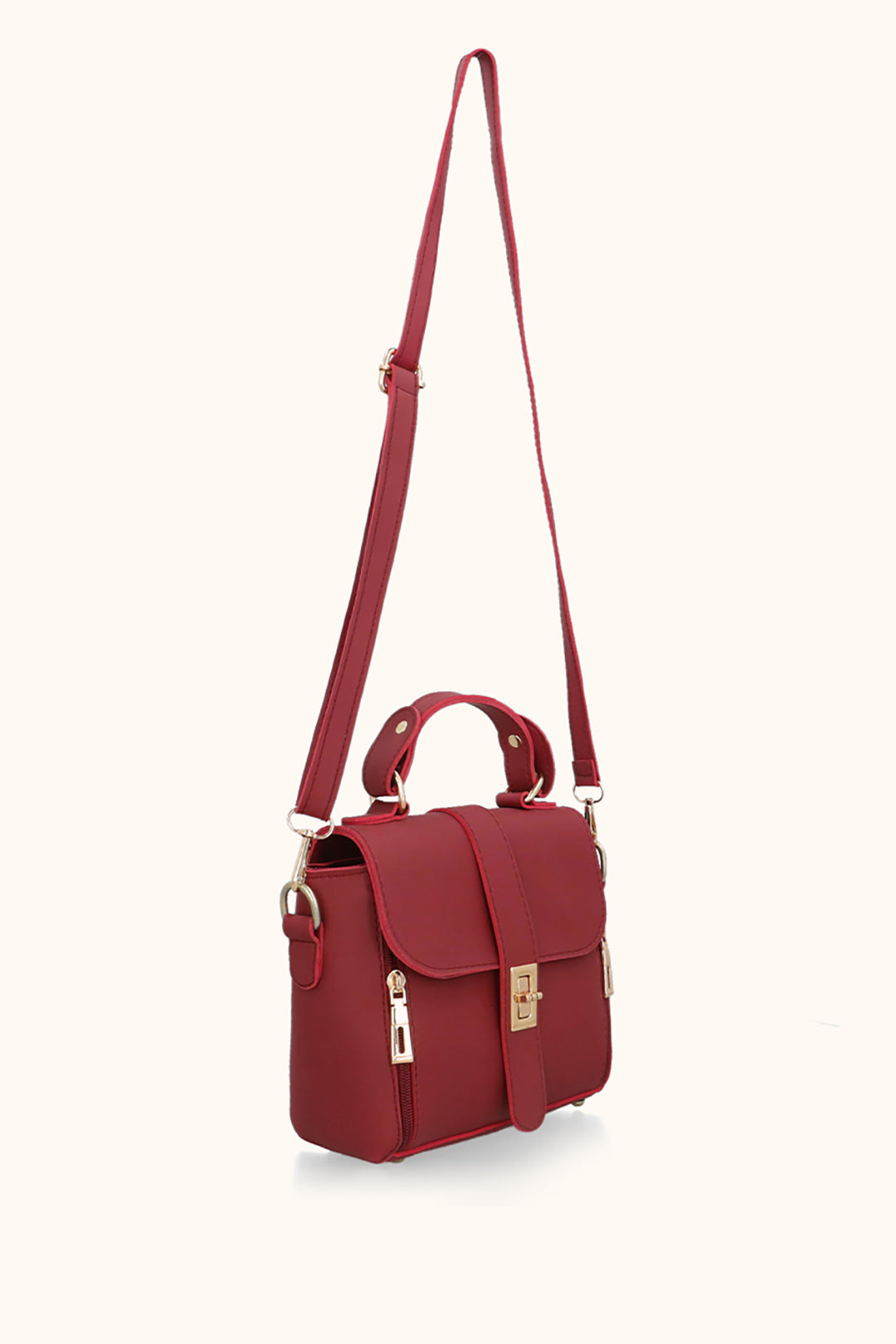 Cross-Body Bags - E193 - Maroon