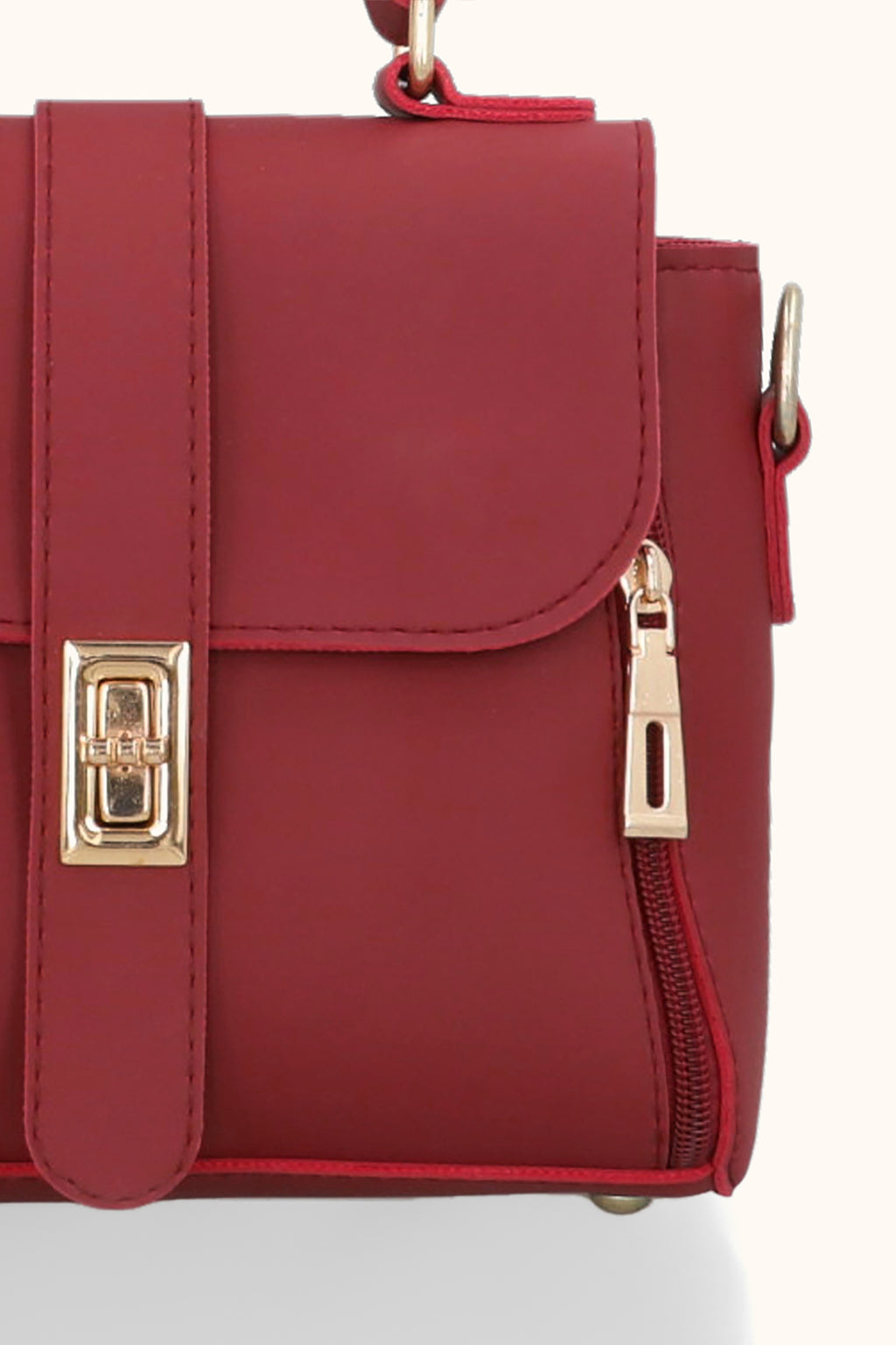 Cross-Body Bags - E193 - Maroon