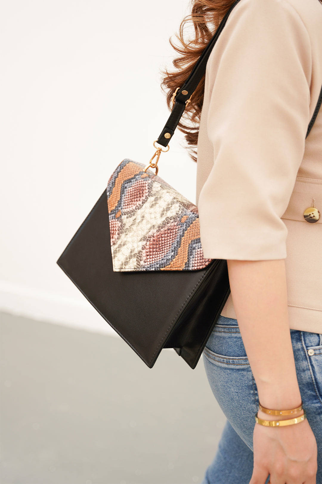Cross-Body Bags - E201|Black