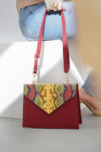 Cross-Body Bags - E201 - Maroon
