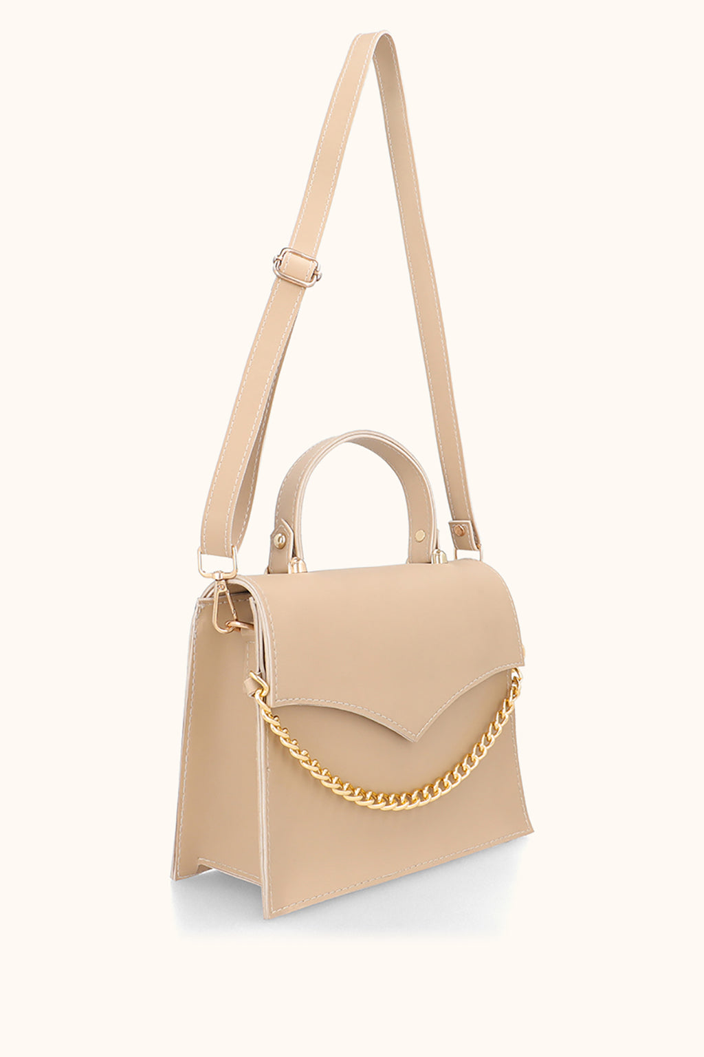 Cross-Body Bag - E206|Beige