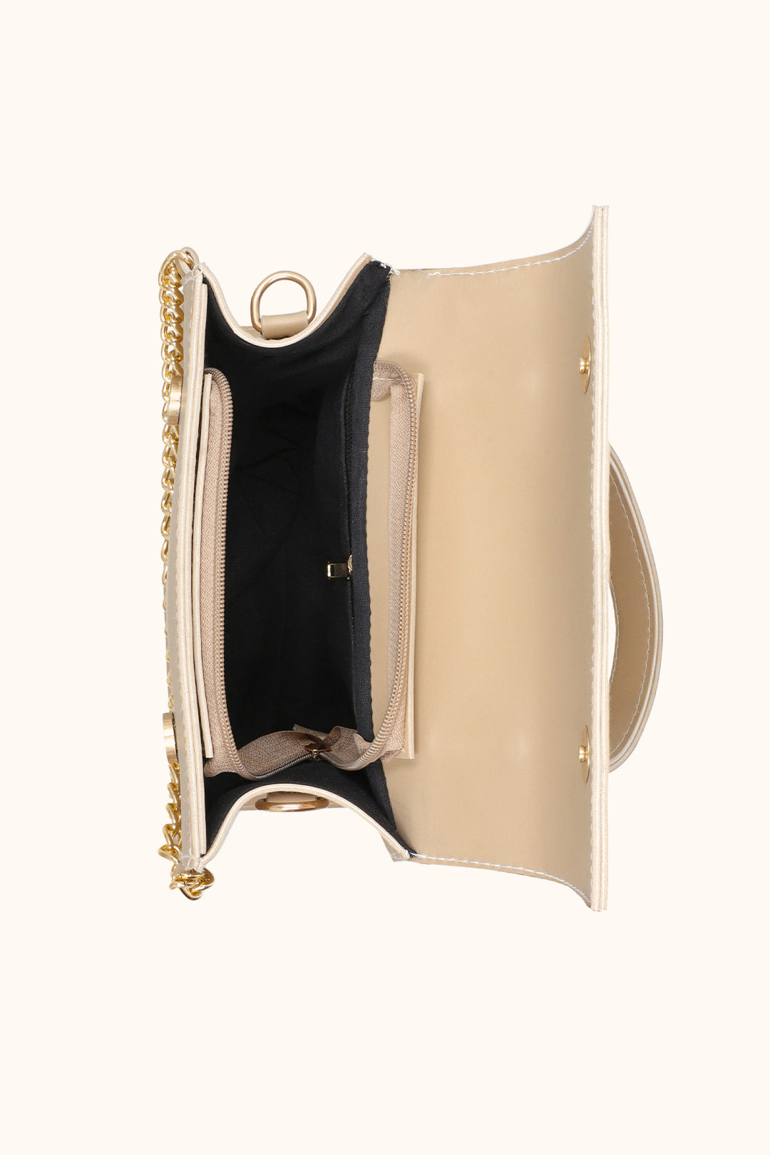 Cross-Body Bag - E206|Beige