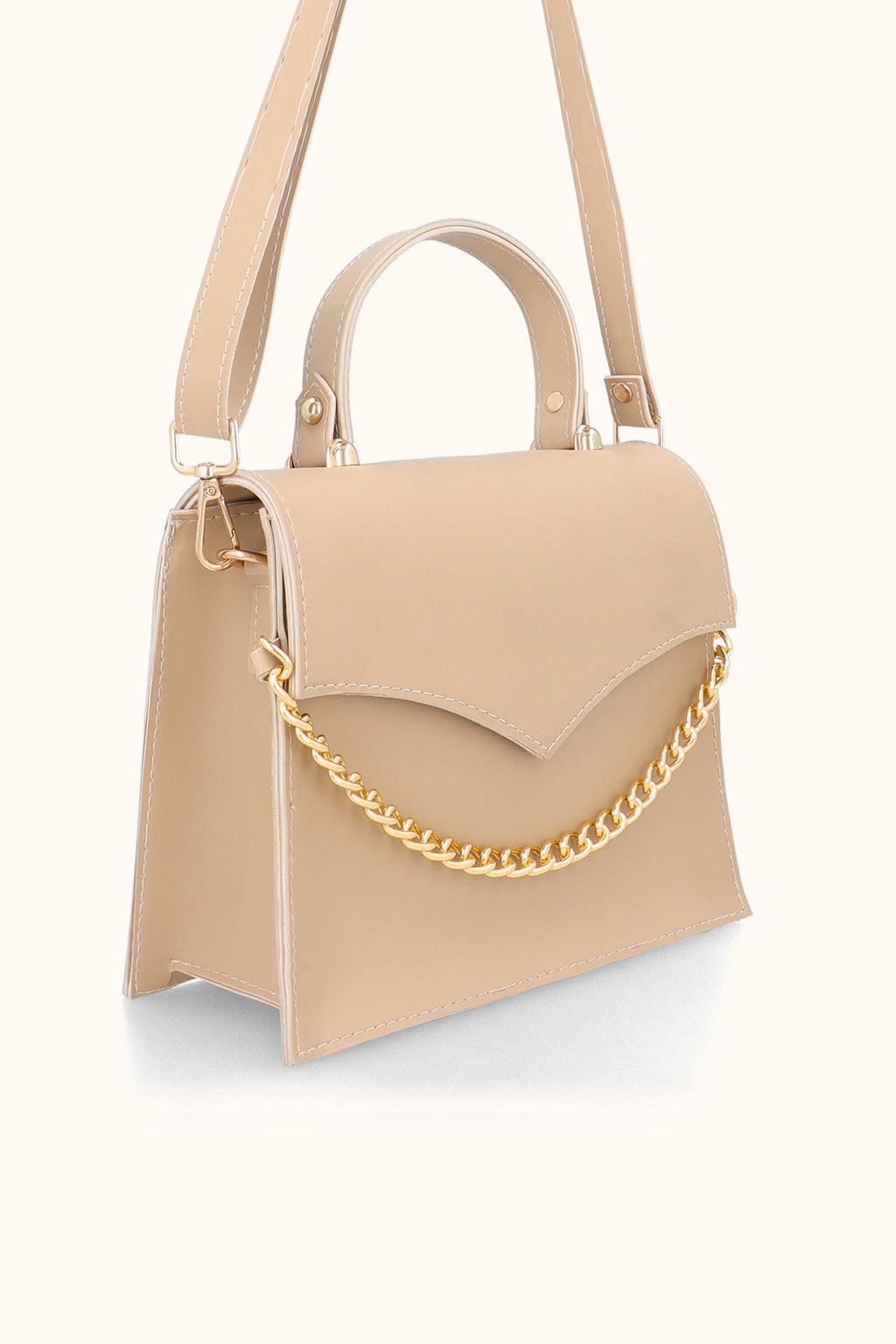 Cross-Body Bag - E206|Beige