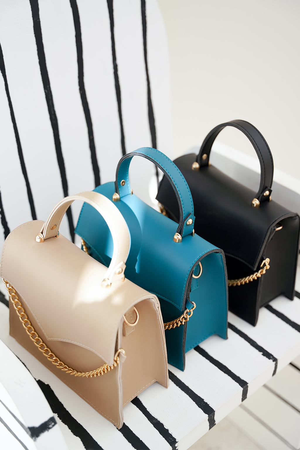 Cross-Body Bag - E206|Beige