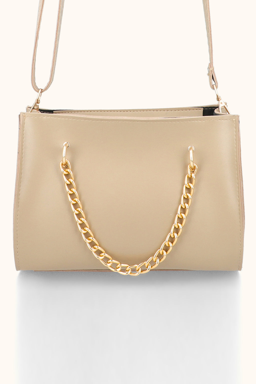 Cross-Body Bag - E216|Beige