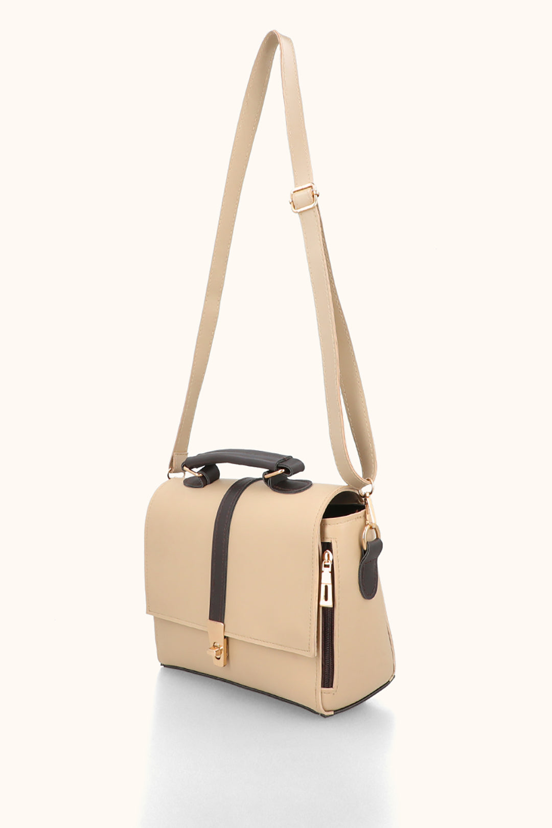 Cross-Body Bag - E217|Beige