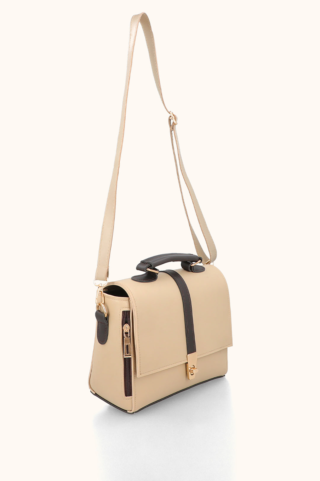 Cross-Body Bag - E217|Beige
