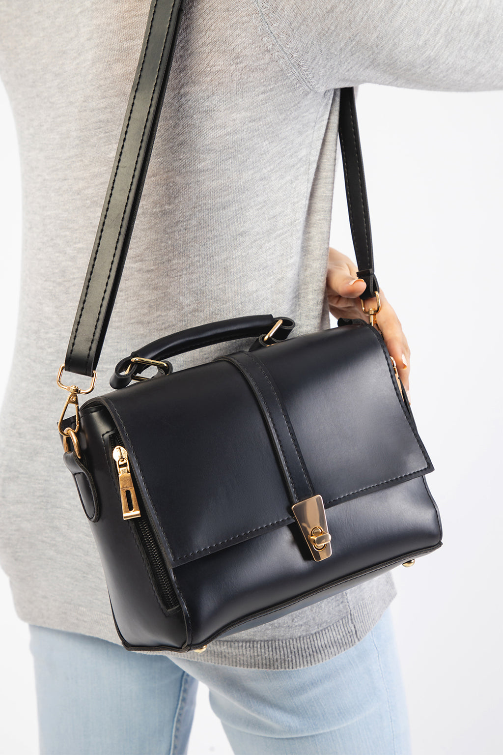 Cross-Body Bag - E217|Beige