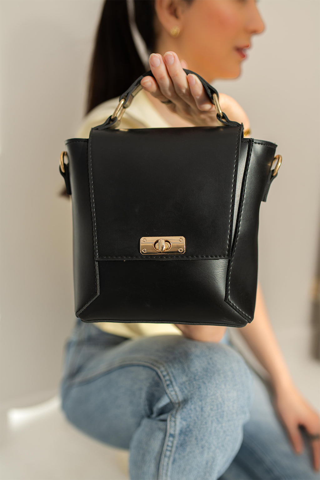 Cross-Body Bags - E249|Black