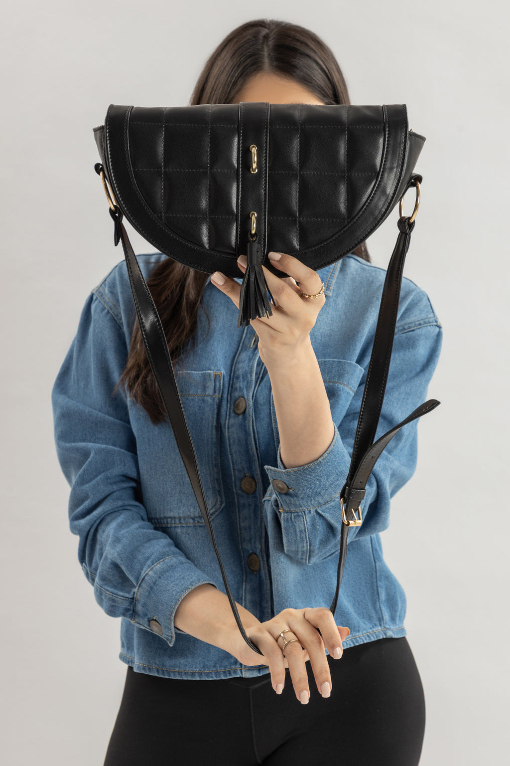 Cross-Body Bags - E252|Black