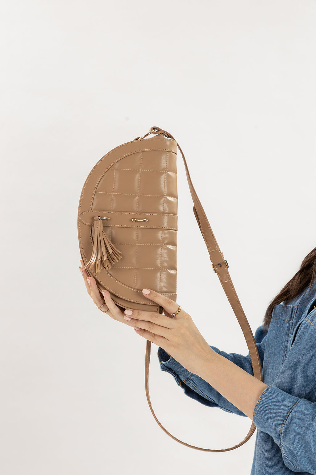 Cross-Body Bags - E252 - Cream