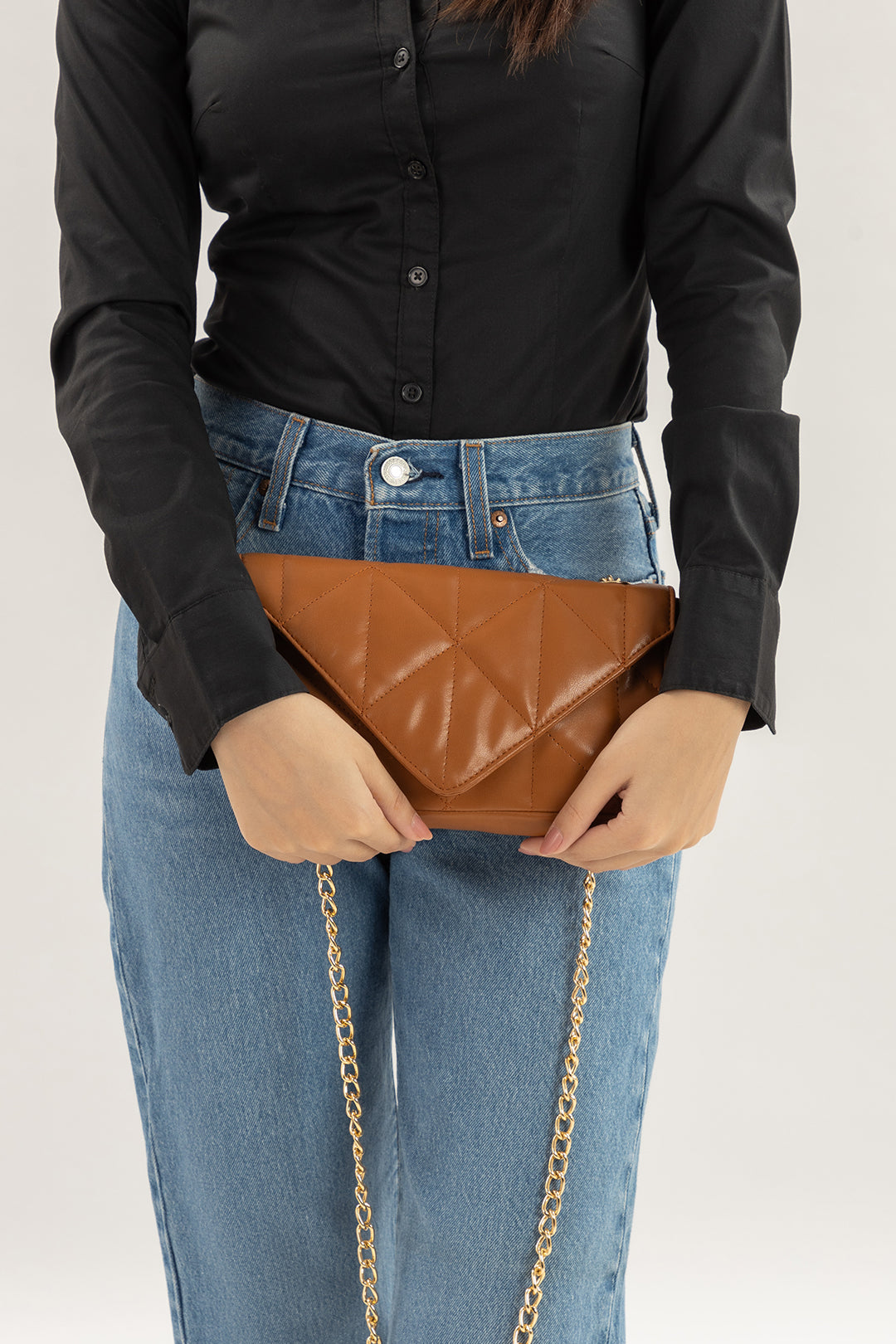 Cross-Body Bags - E253 - Brown