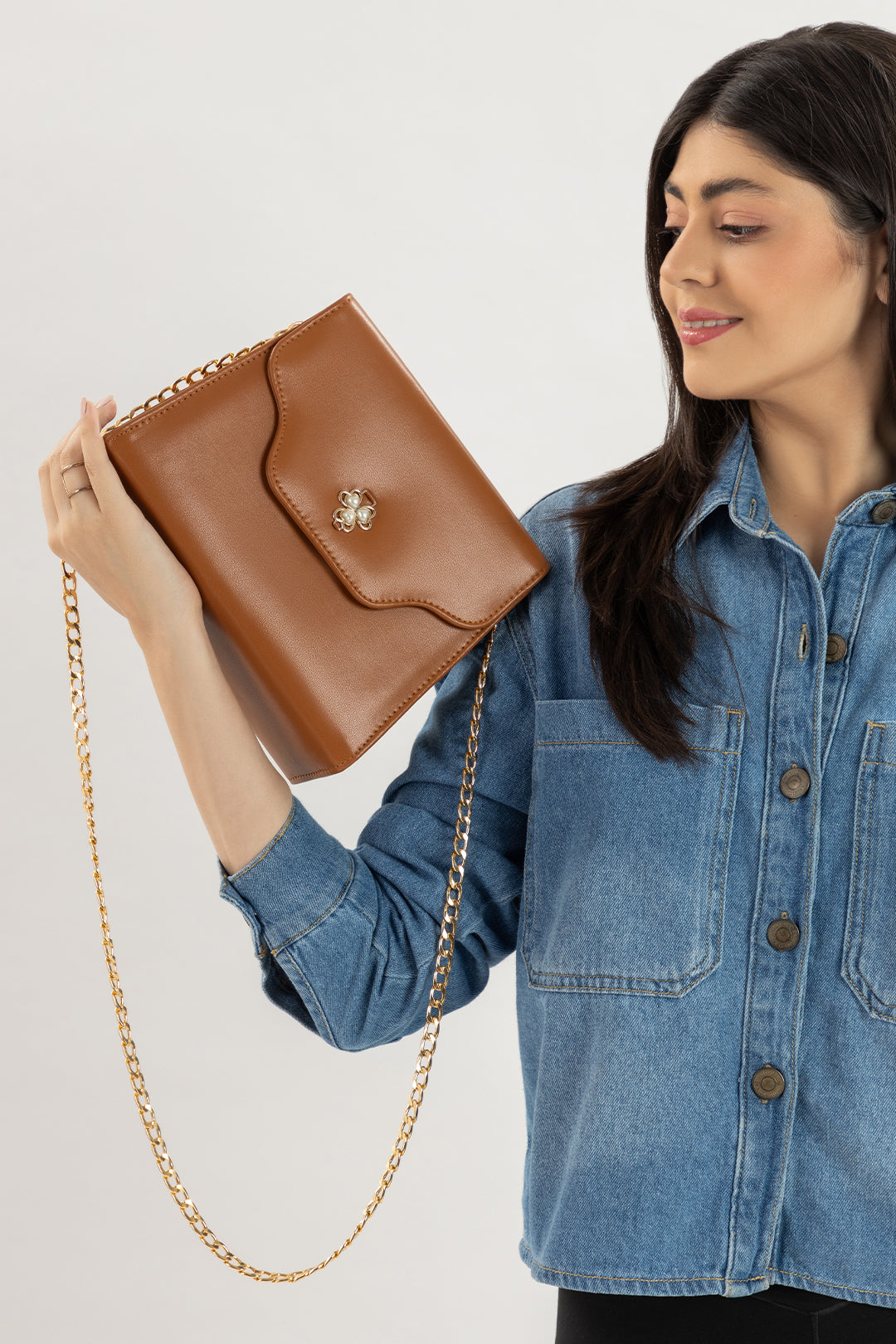 Cross-Body Bags - E256|Brown