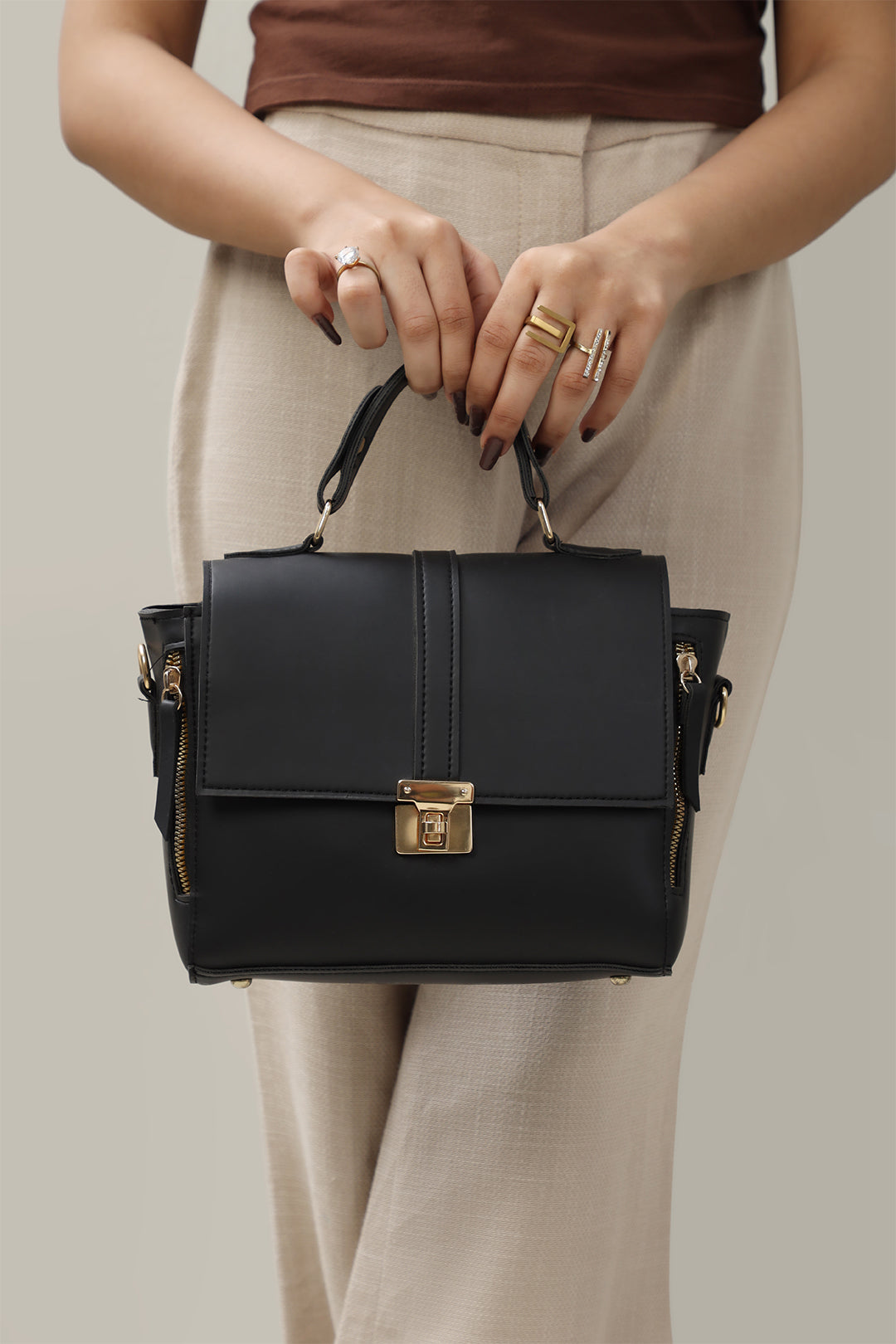Cross-Body Bags - E281|Beige