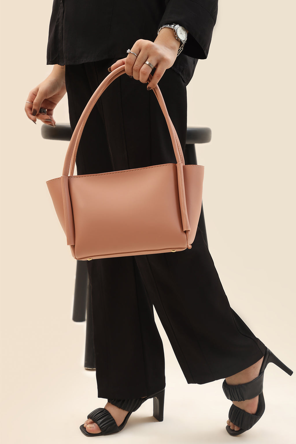 Cross-Body Bags - E289 - Peach