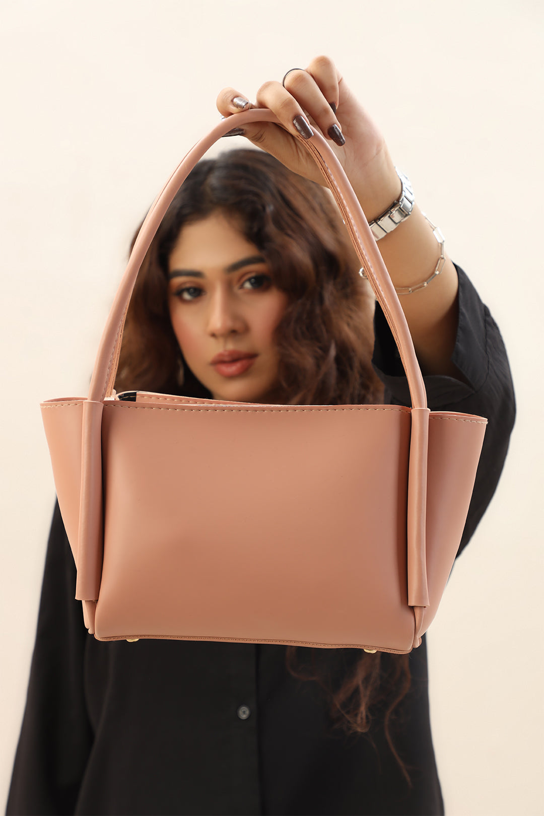 Cross-Body Bags - E289 - Peach