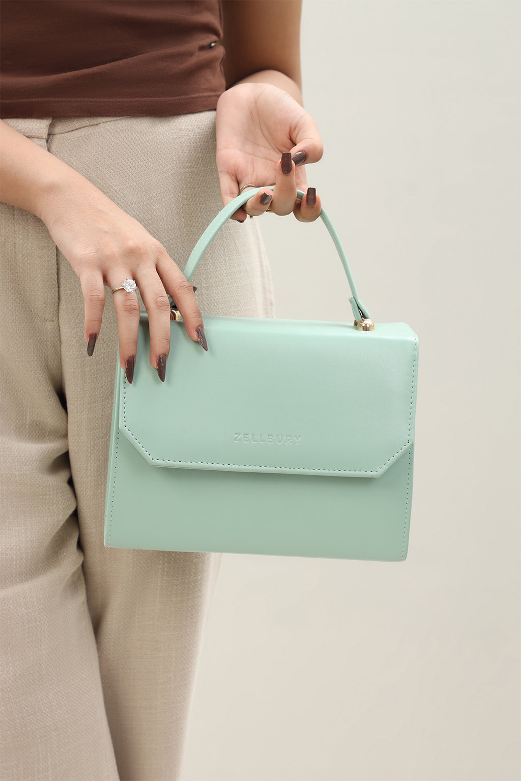 Cross-Body Bags - E290|Peach