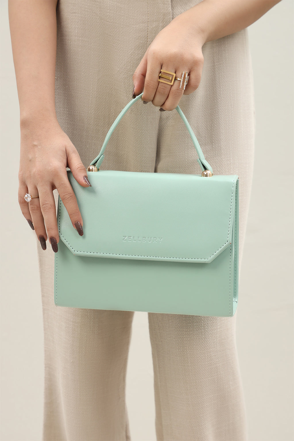 Cross-Body Bags - E290|Peach