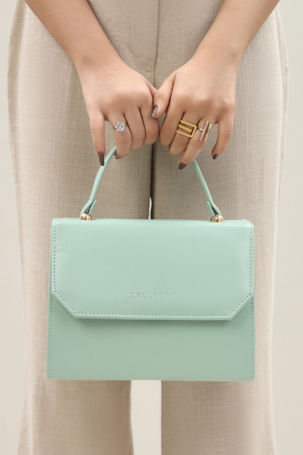 Cross-Body Bags - E290|Peach