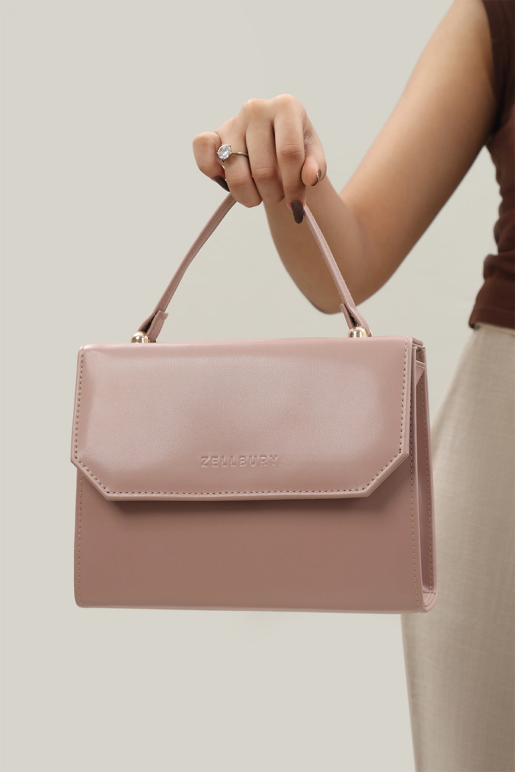 Cross-Body Bags - E290|Peach