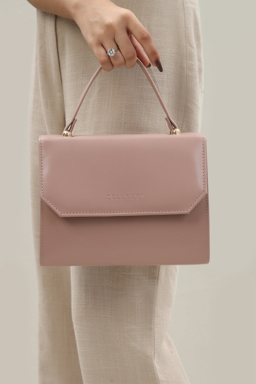 Cross-Body Bags - E290|Peach