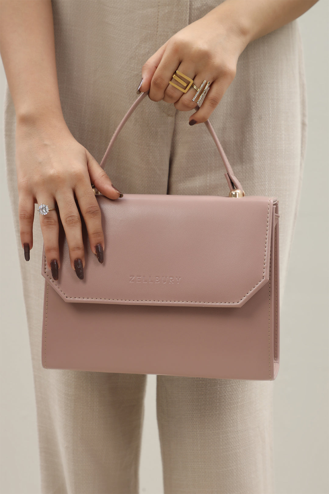 Cross-Body Bags - E290|Peach
