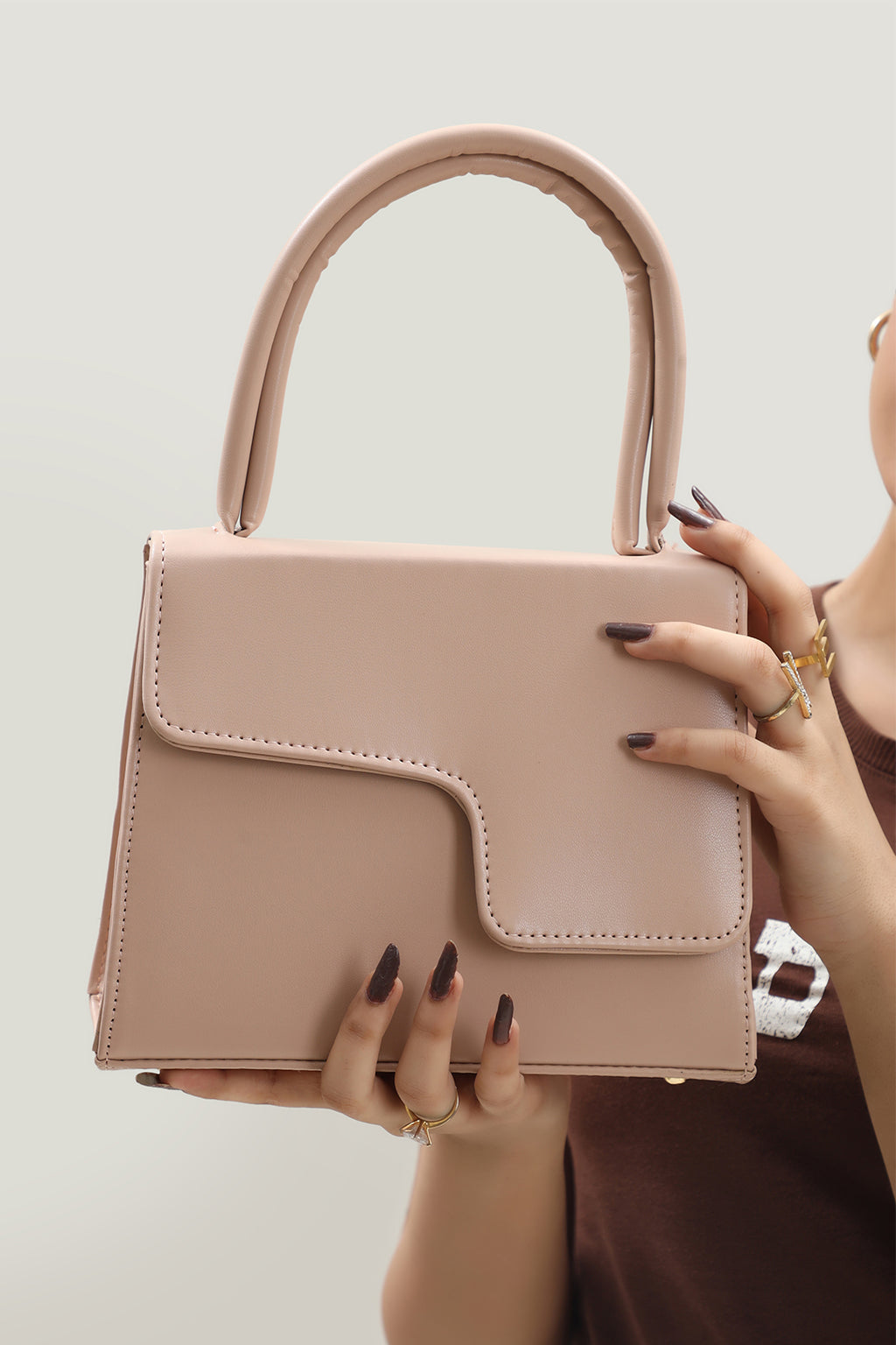 Cross-Body Bags - E304 - Cream