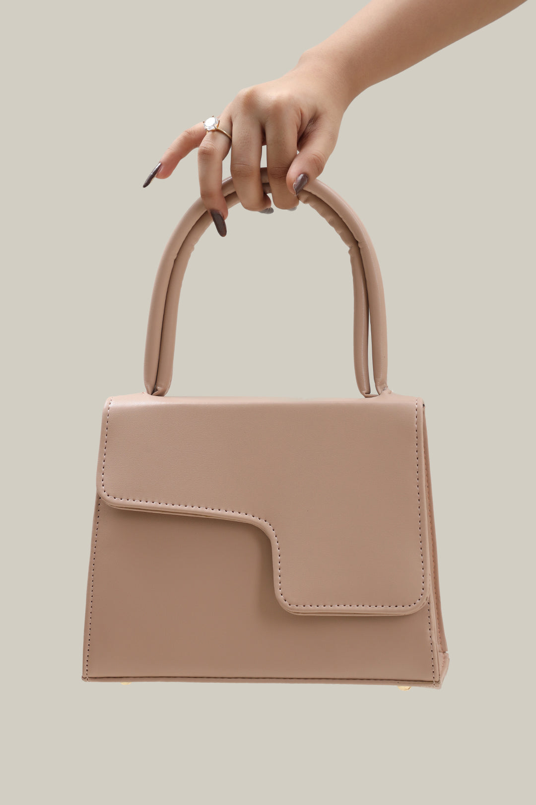 Cross-Body Bags - E304 - Cream