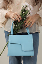 Cross-Body Bags - E304 - Sky Blue