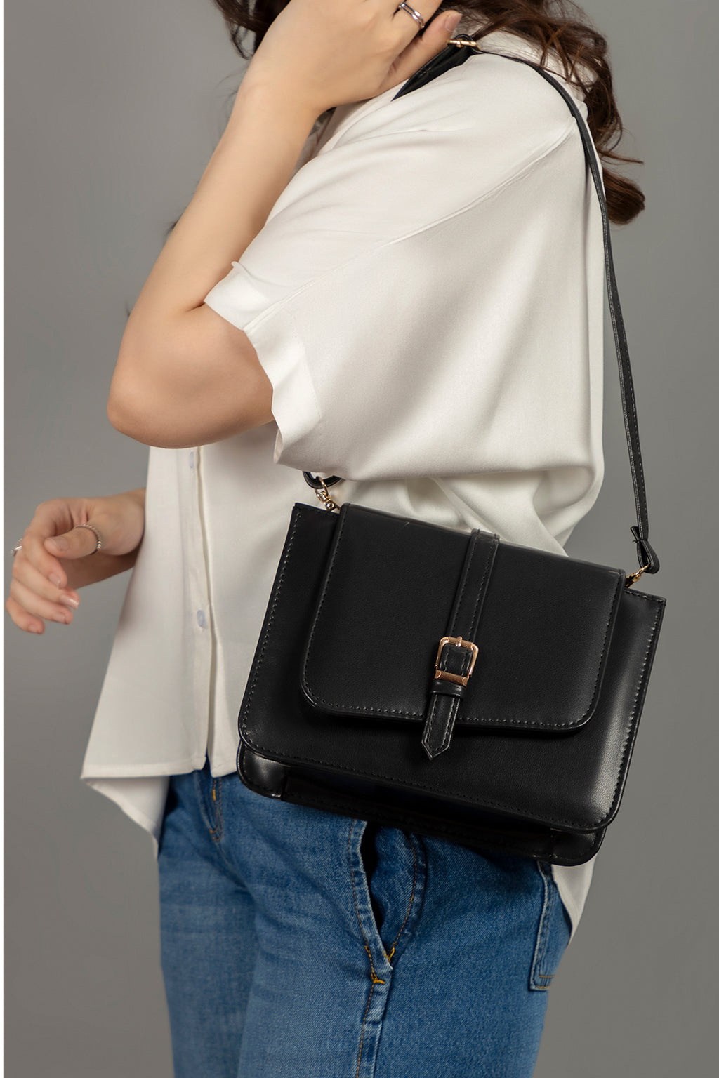 Cross Body Bag - E311|Black
