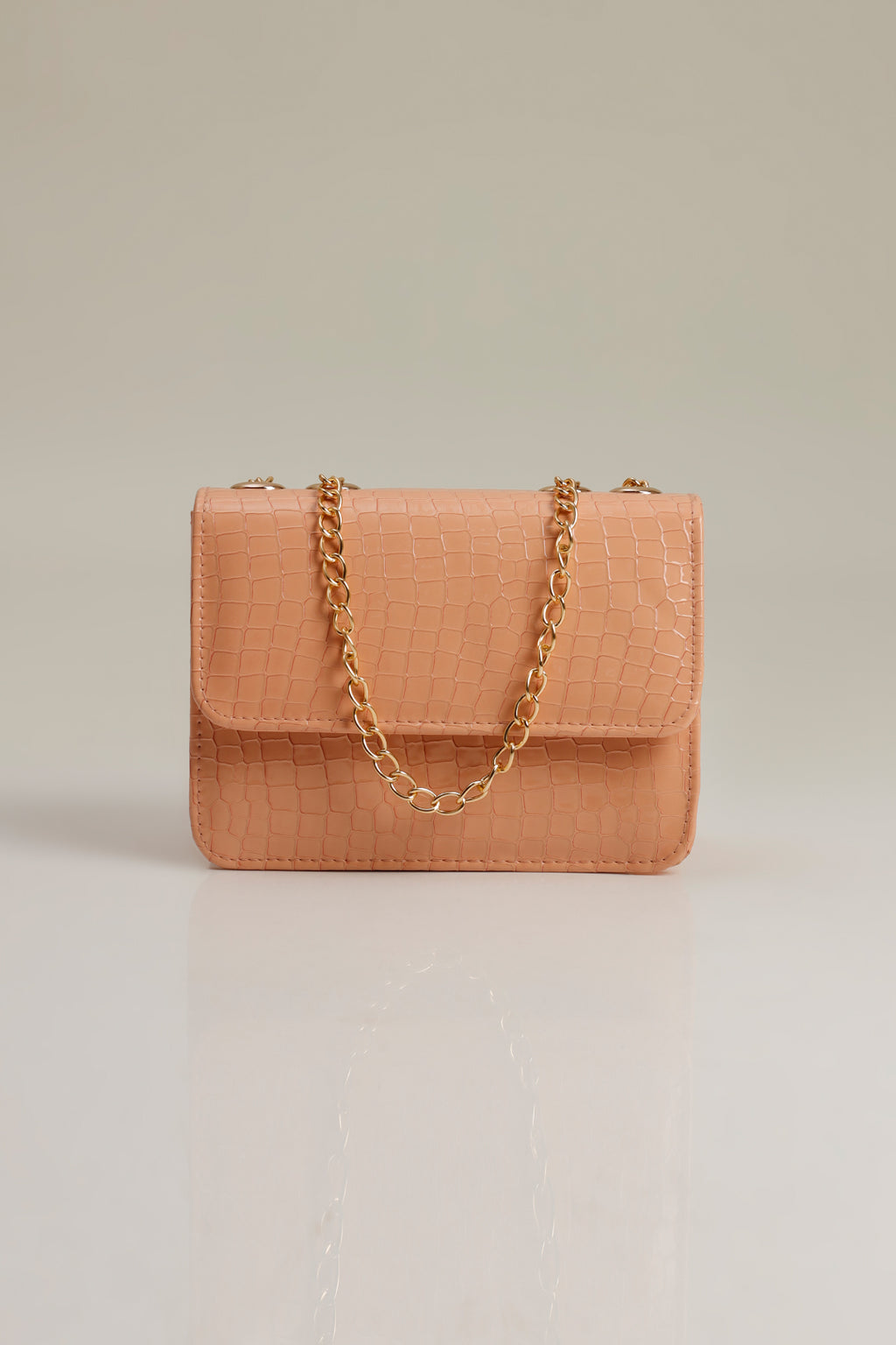 Cross-Body Bags - E356 - Peach